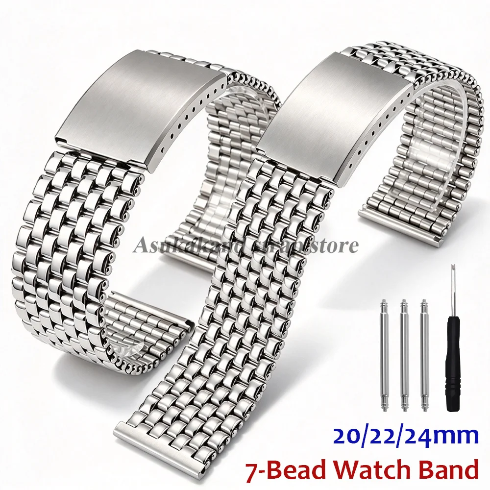 Watches Rolex Smartwatch - Stainless Steel Watchstrap 20mm 22mm 24mm