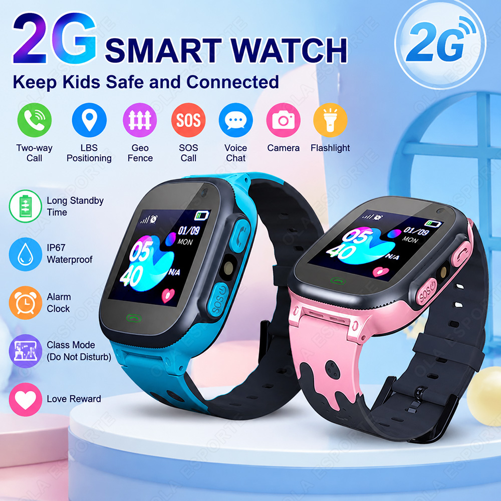 Smartwatch Watches For Kids With Gps - New Kids Smart Watch Child HD