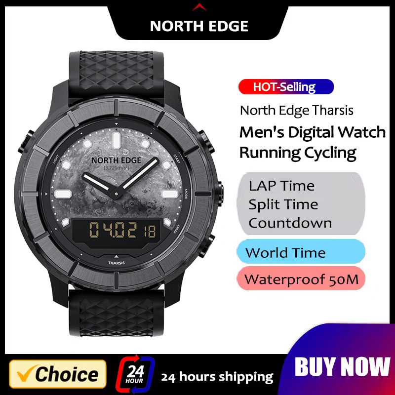 NORTH EDGE 2026 THARSIS Men‘s  - Altimeter Compass Watch review and price