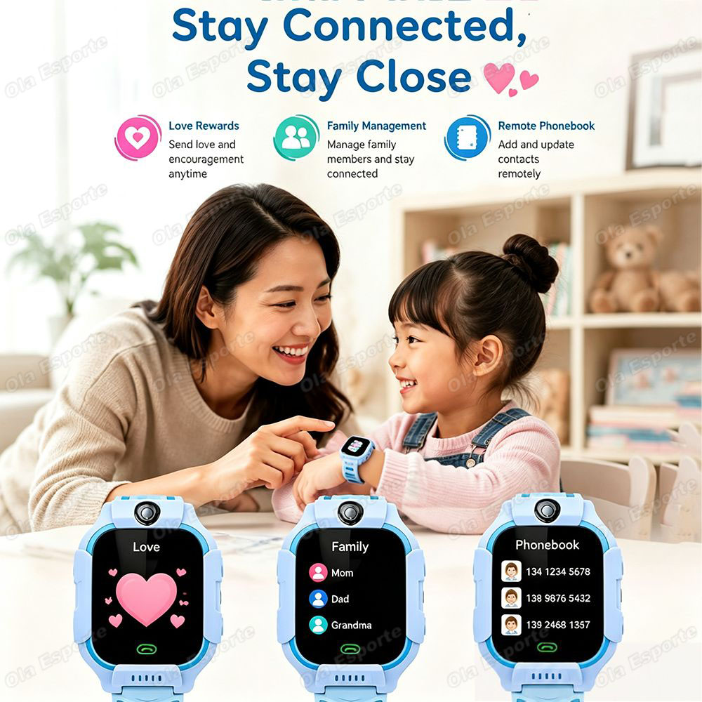 2026 New 5G Kids GPS Smart Wat - Smartwatch Watches For Girls review and price