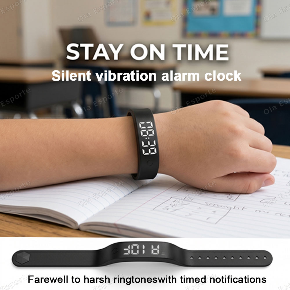 Vibrating Alarm Clock Watch He - Smartwatch Watches For Girls review and price
