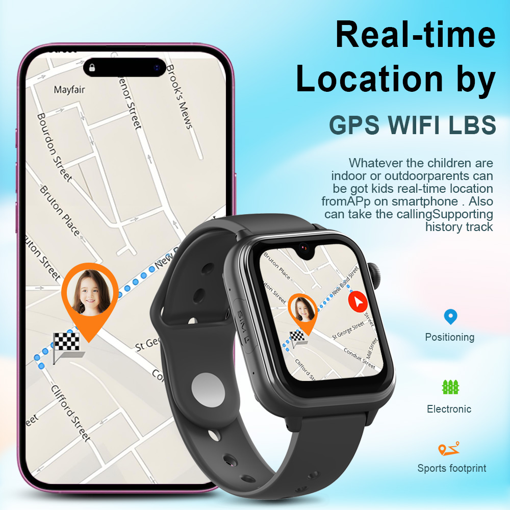 Wonlex KT37 GPS Smart Watch Ki - Smartwatch Watches For Kids review and price