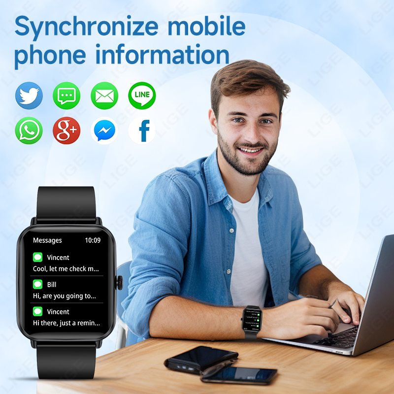 LIGE Smart Watch for Women Men - Watches Ladies Smartwatch review and price